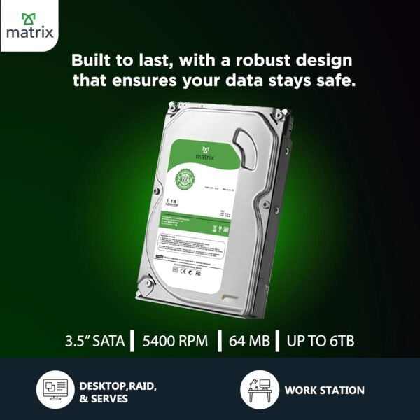 1TB MATRIX DESKTOP HARD DISK 2