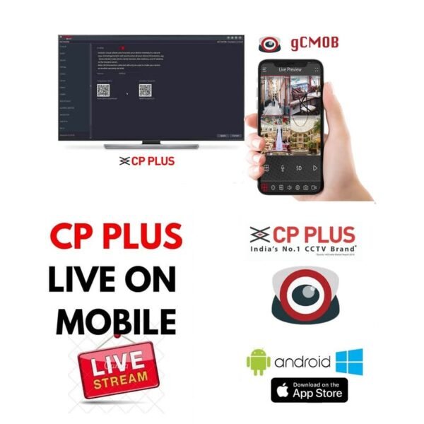CP PLUS 2 CAMERA SETUP
