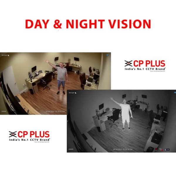 CP PLUS 2 CAMERA SETUP