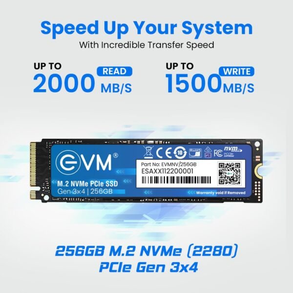 256GB EVM M.2 NVME SSD 1