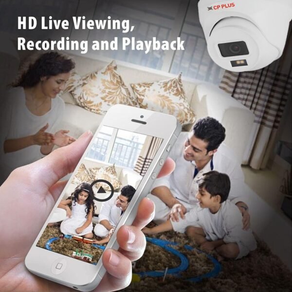 cp plus 2 camera setup