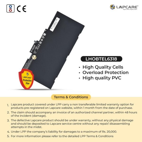 CS03XL Battery for HP Elitebook 745 755 840 848 850 G3, ZBook 15u G3 Laptop, P/N: HSTNN-UB6S HSTNN-IB6Y 800231-141 800513-00-Black - Image 2