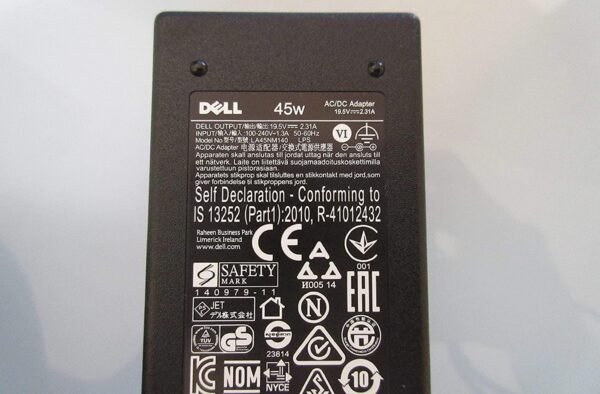 dell small pin adapter 45watt