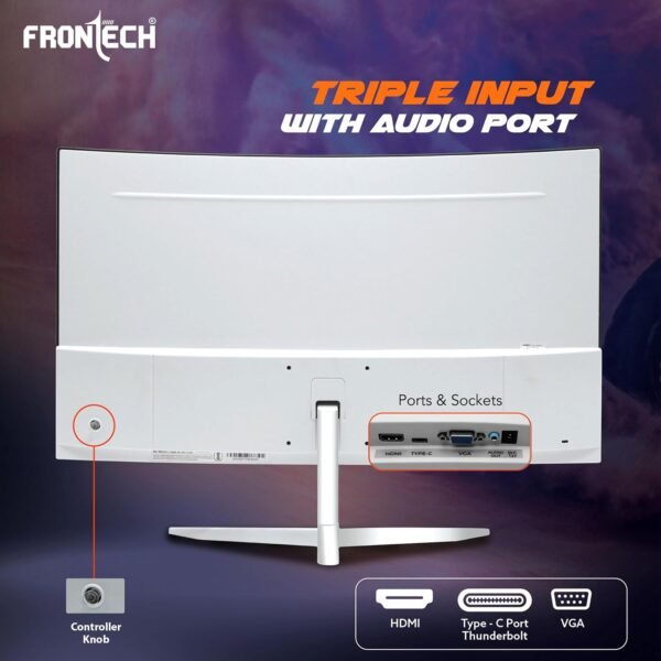 frontech 24 inch curve led monitor 2