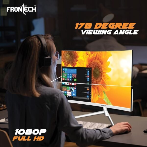 frontech 24 inch curve led monitor 1