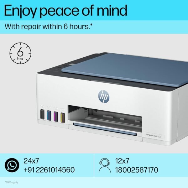 HP Smart Tank 525 All-in-one Colour Printer - Image 3