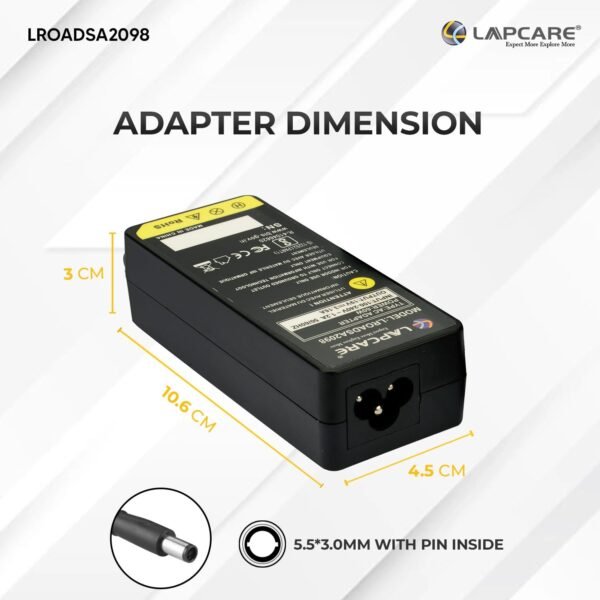 lapcare samsung compatible adapter