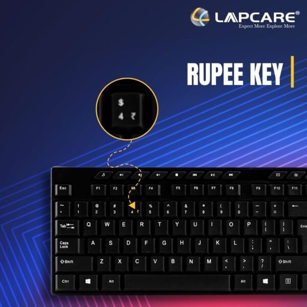 lapcare usb keyboard lkb-300