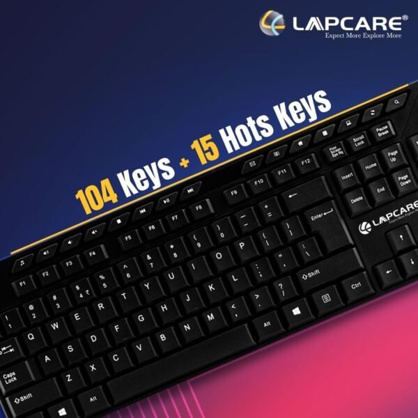 lapcare usb keyboard lkb-300