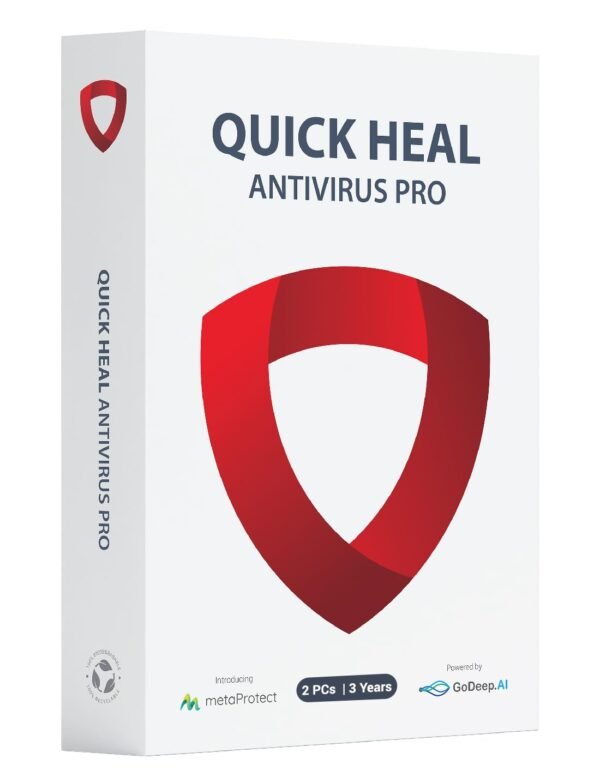 quickheal pro 2 user 3 year antivirus