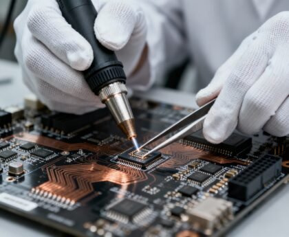 SMD Component De-soldering