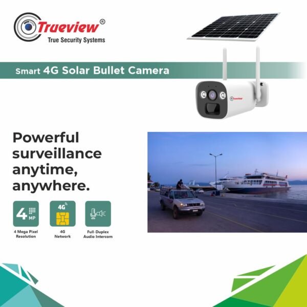 trueview 4g solar bullet camera 1