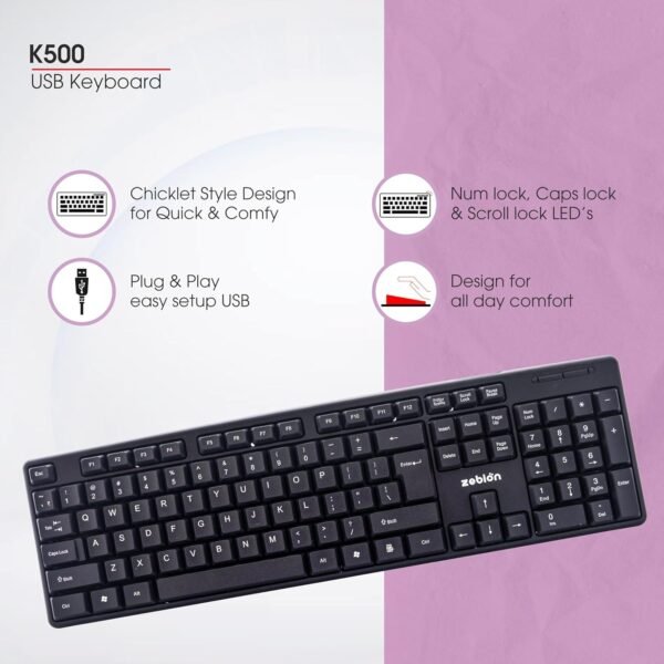 zebion k500 usb keyboard
