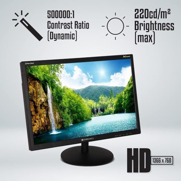 zebronics led monitor 19 inch 2