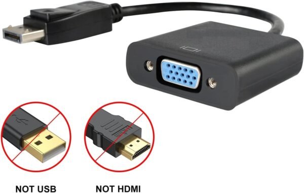 dp to vga adapter converter
