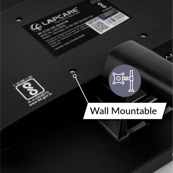 lapcare led monitor 21 inch 2